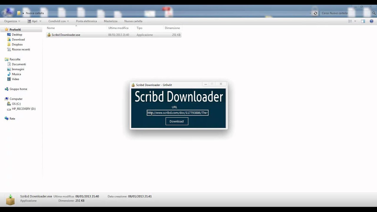 how to download scribd books