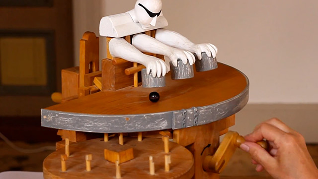 how to make wooden automata